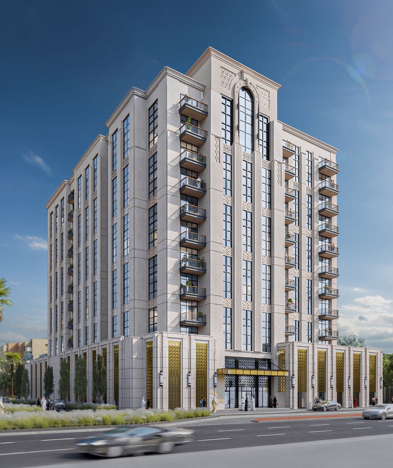 Avenue Residence 5 by NABNI Developments, Al Furjan. Render supplied by developer.
