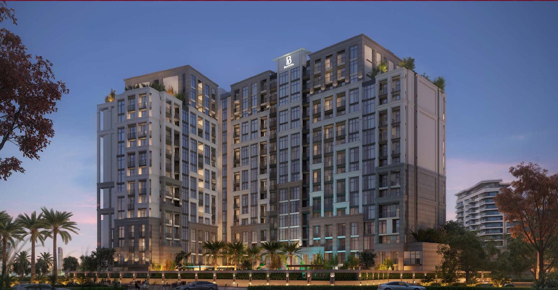 Bab Al Qasr Residences 31 by Burtville Developments in Yas Island, render supplied by developer