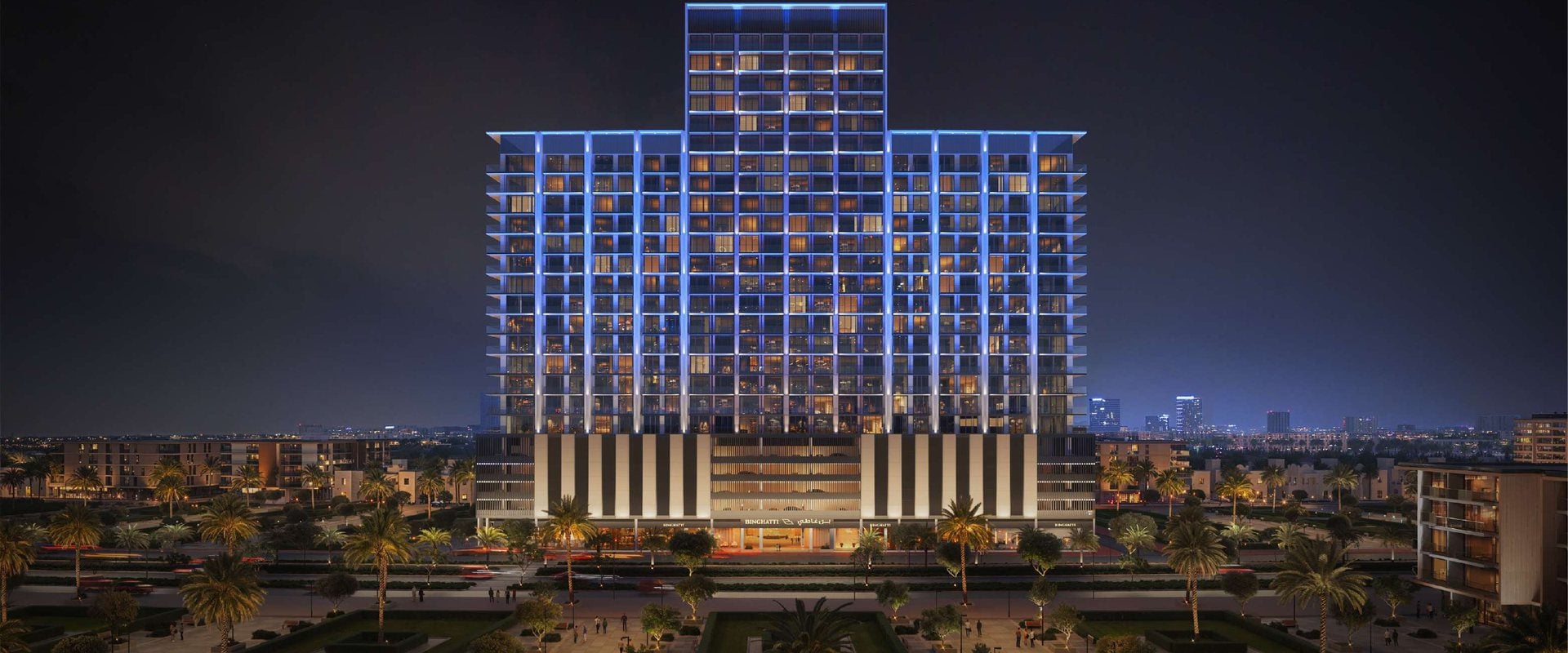 Binghatti Ruby by Binghatti, JVC (Jumeirah Village Circle). Render supplied by developer.