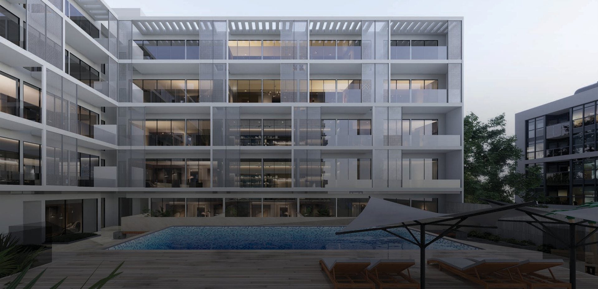 Casa Vista Residence by Golden Woods, JVC (Jumeirah Village Circle). Render supplied by developer.