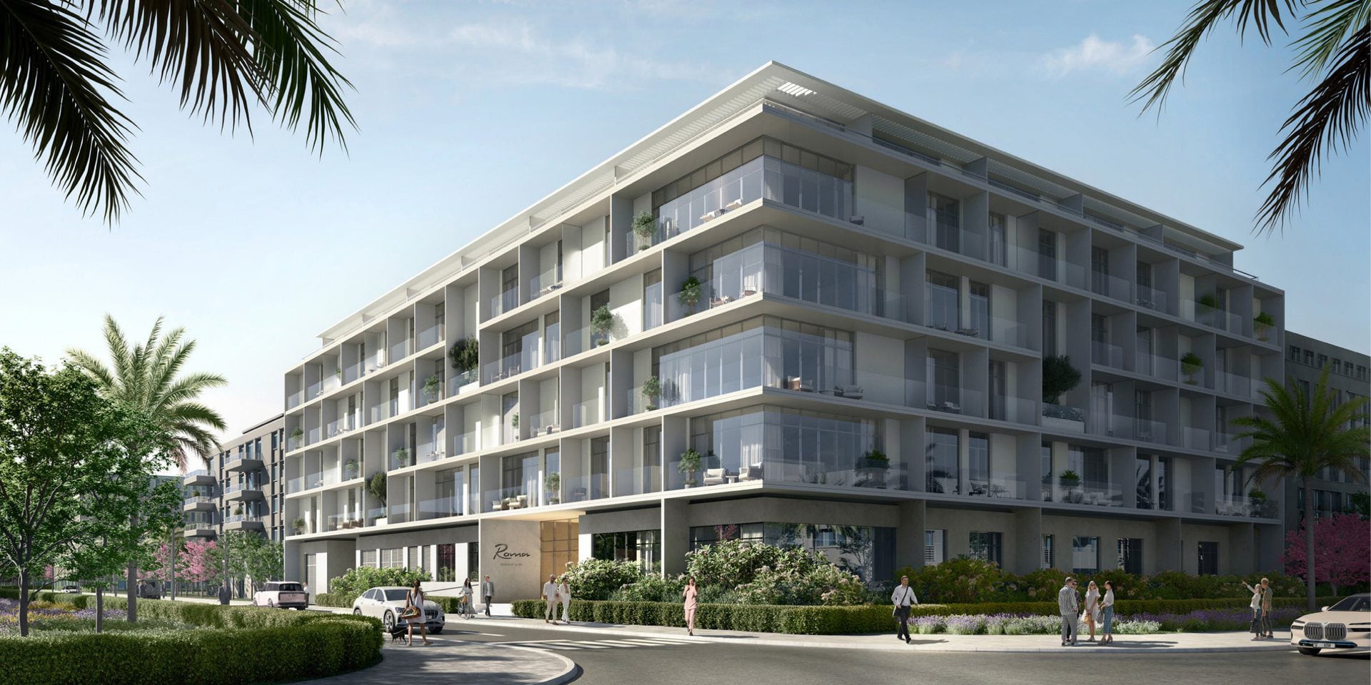 Roma Residences by JRP Properties in JVC (Jumeirah Village Circle), render supplied by developer