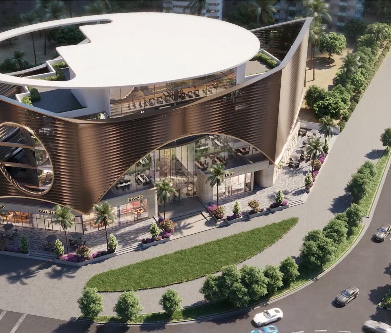 VXP - Vertex Pointe by AUM Development, Al Barsha. Render supplied by developer.