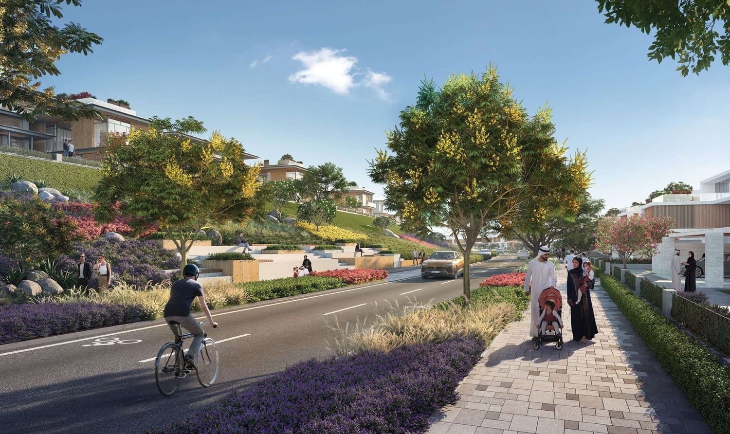 Reem Hills Villas by Q Properties, image 7 of 15. Render supplied by developer.
