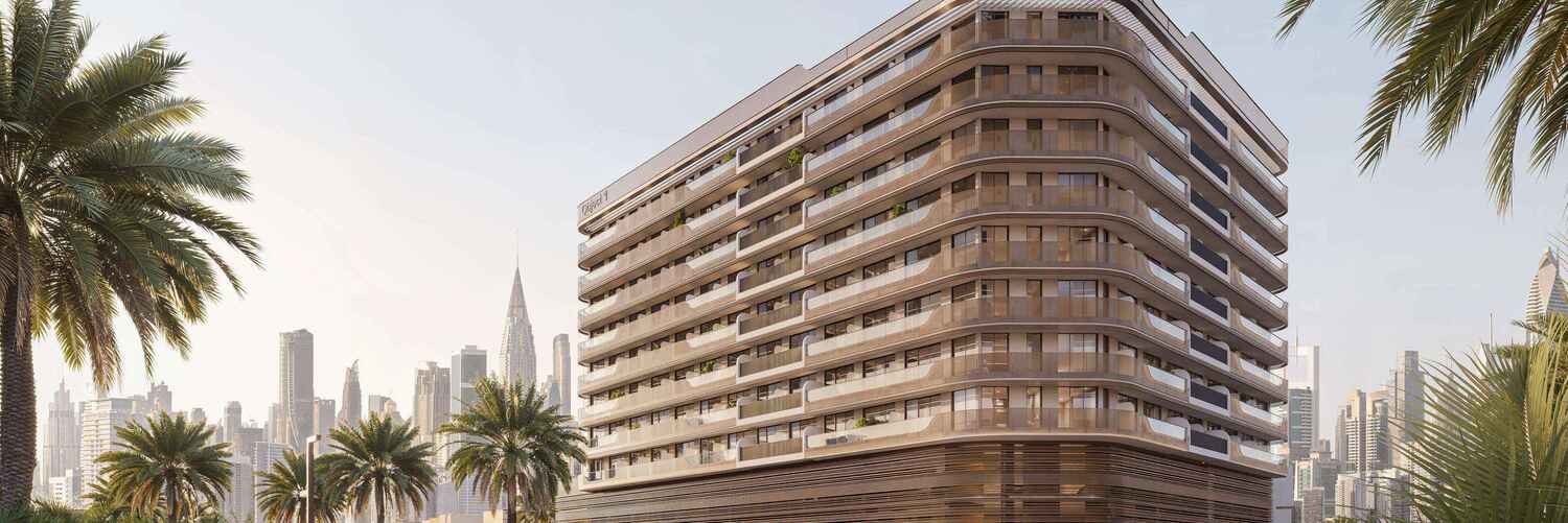 EVERGR1N House by Object One, Al Satwa. Render supplied by developer.
