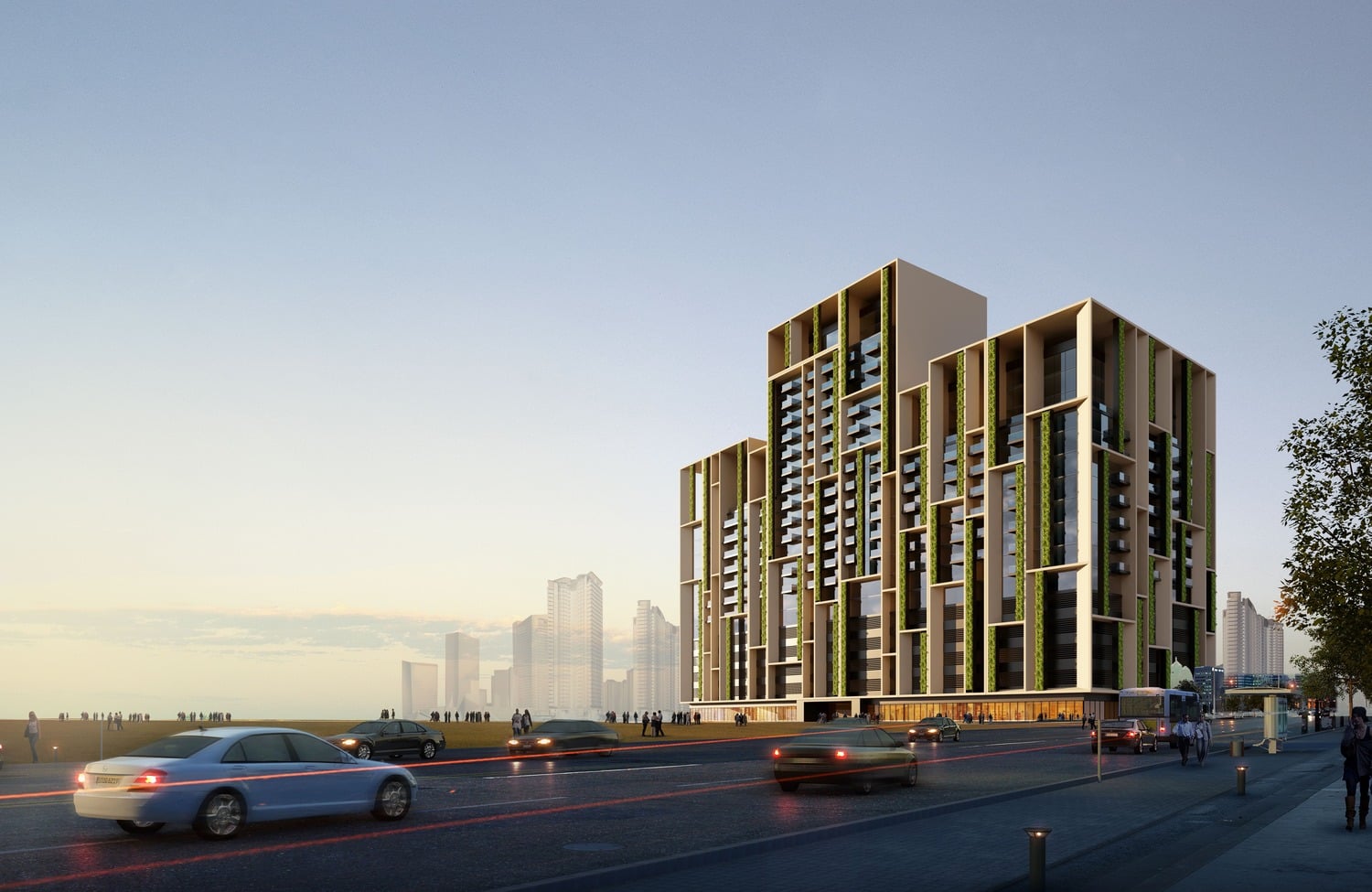 Neva by Tiger, JVC (Jumeirah Village Circle). Render supplied by developer.