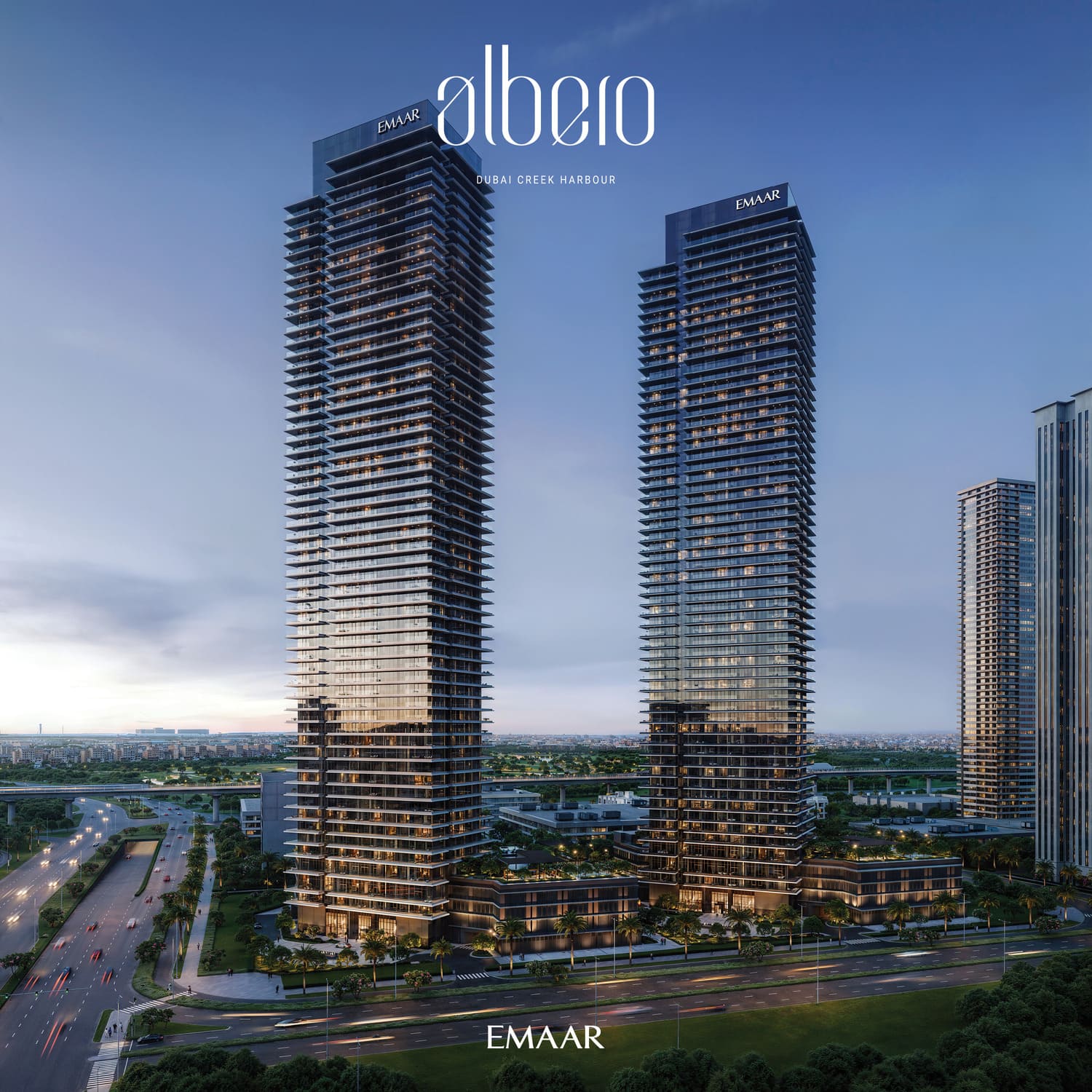 Albero by Emaar, image 3 of 7. Render supplied by developer.