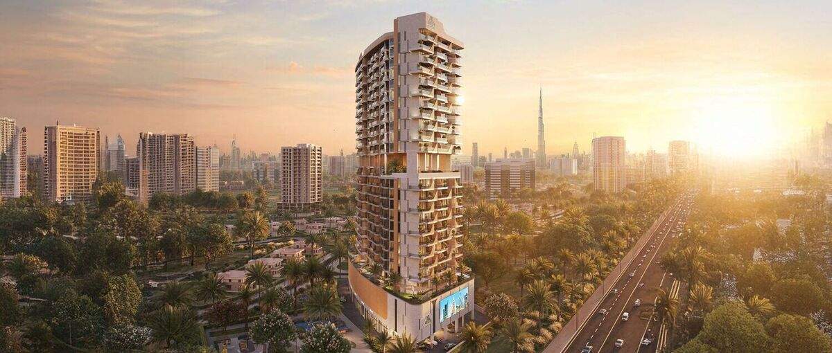 Rabdan Gates by Rabdan Developments, Wadi Al Safa 3. Render supplied by developer.