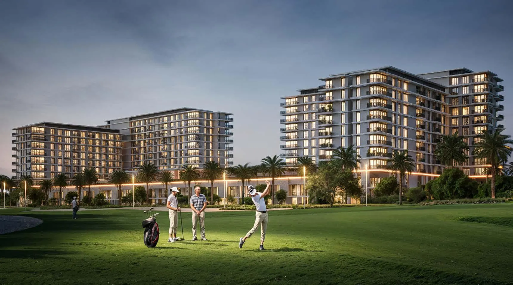 Golf Hills by Emaar, Emaar South. Render supplied by developer.