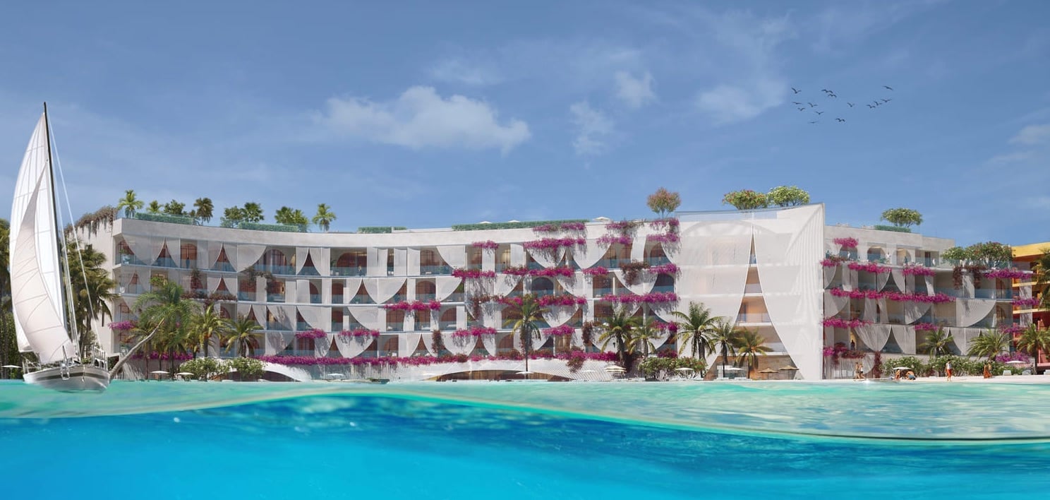 The Heart of Europe - Marbella Resort Hotel, Vignette Collection by The Heart of Europe, World of Islands. Render supplied by developer.