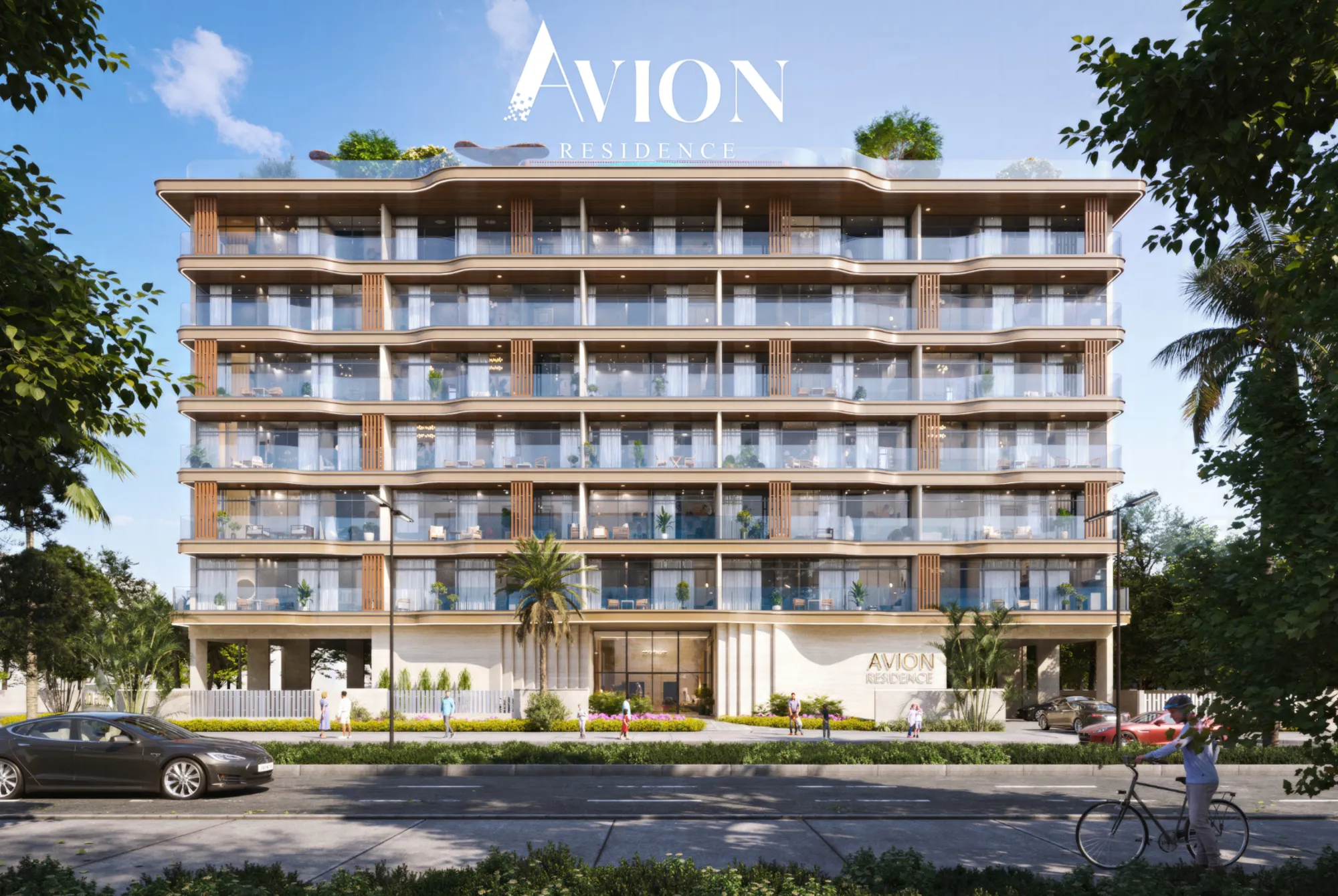 Avion Residence by Sky View Development, Dubai South. Render supplied by developer.