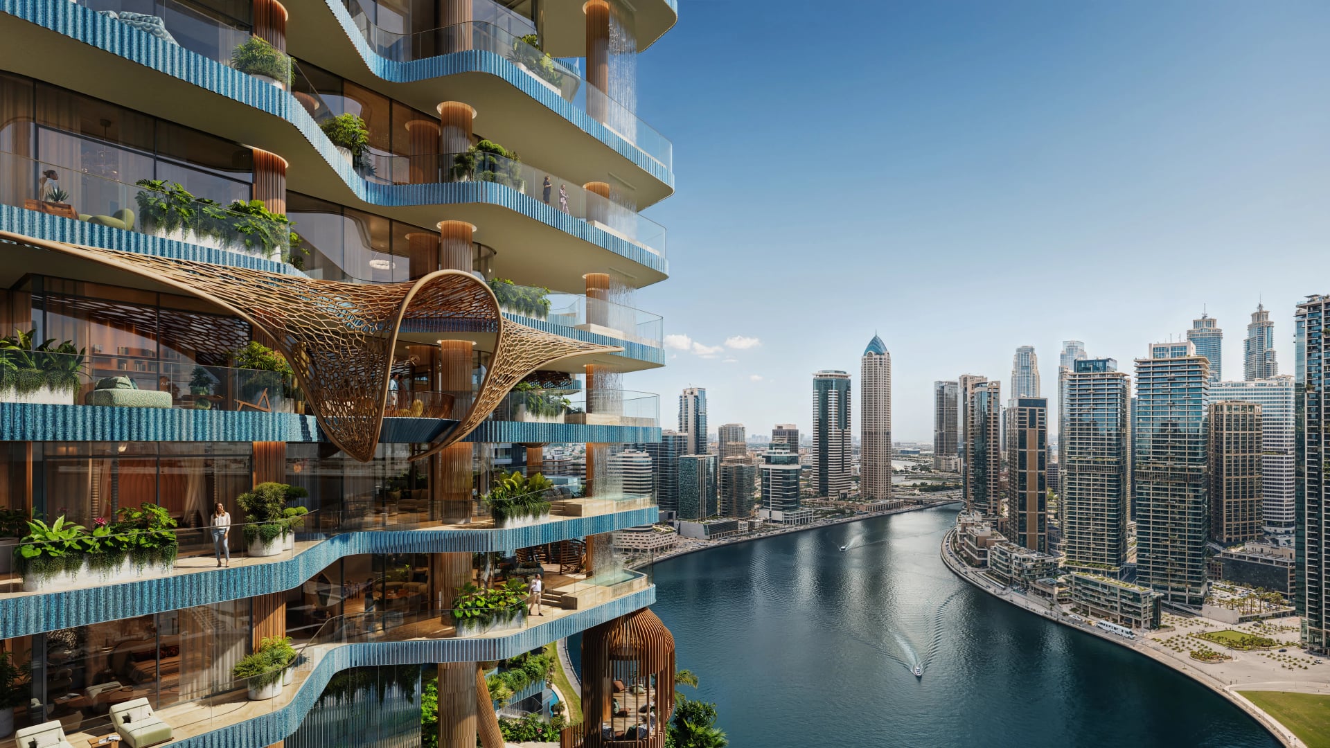 Eywa Way of Water by R.evolution, Business Bay. Render supplied by developer.