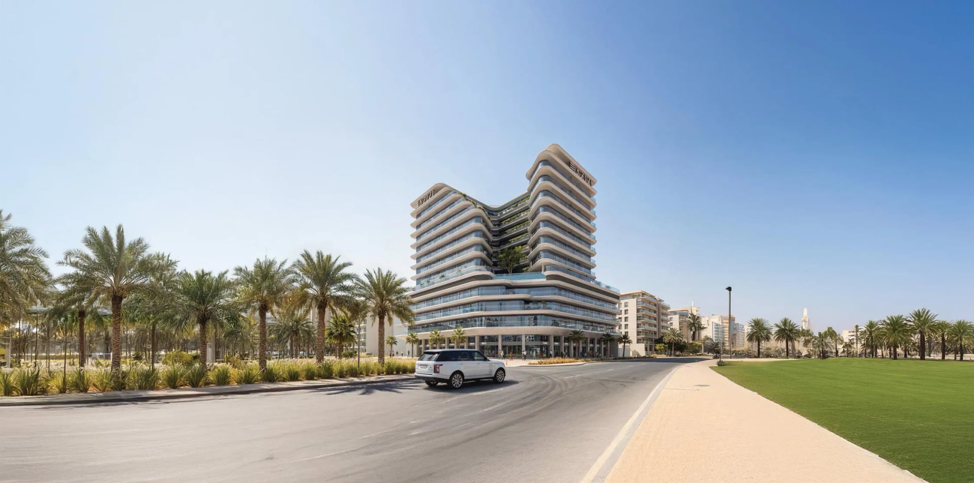 Azizi Rose by Azizi, Jabal Ali Industrial 2. Render supplied by developer.