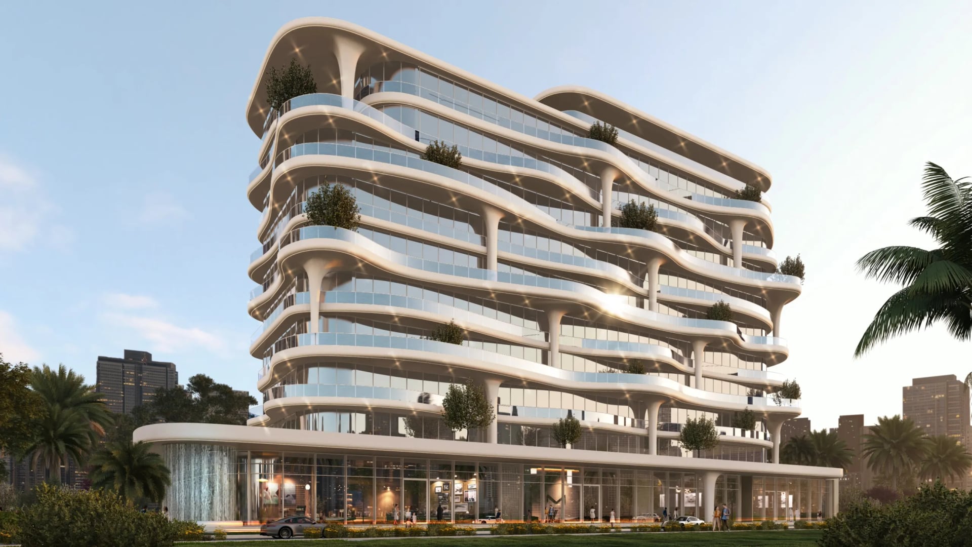 Coralis Residences by Palladium Prime Real Estate Development, Meydan. Render supplied by developer.