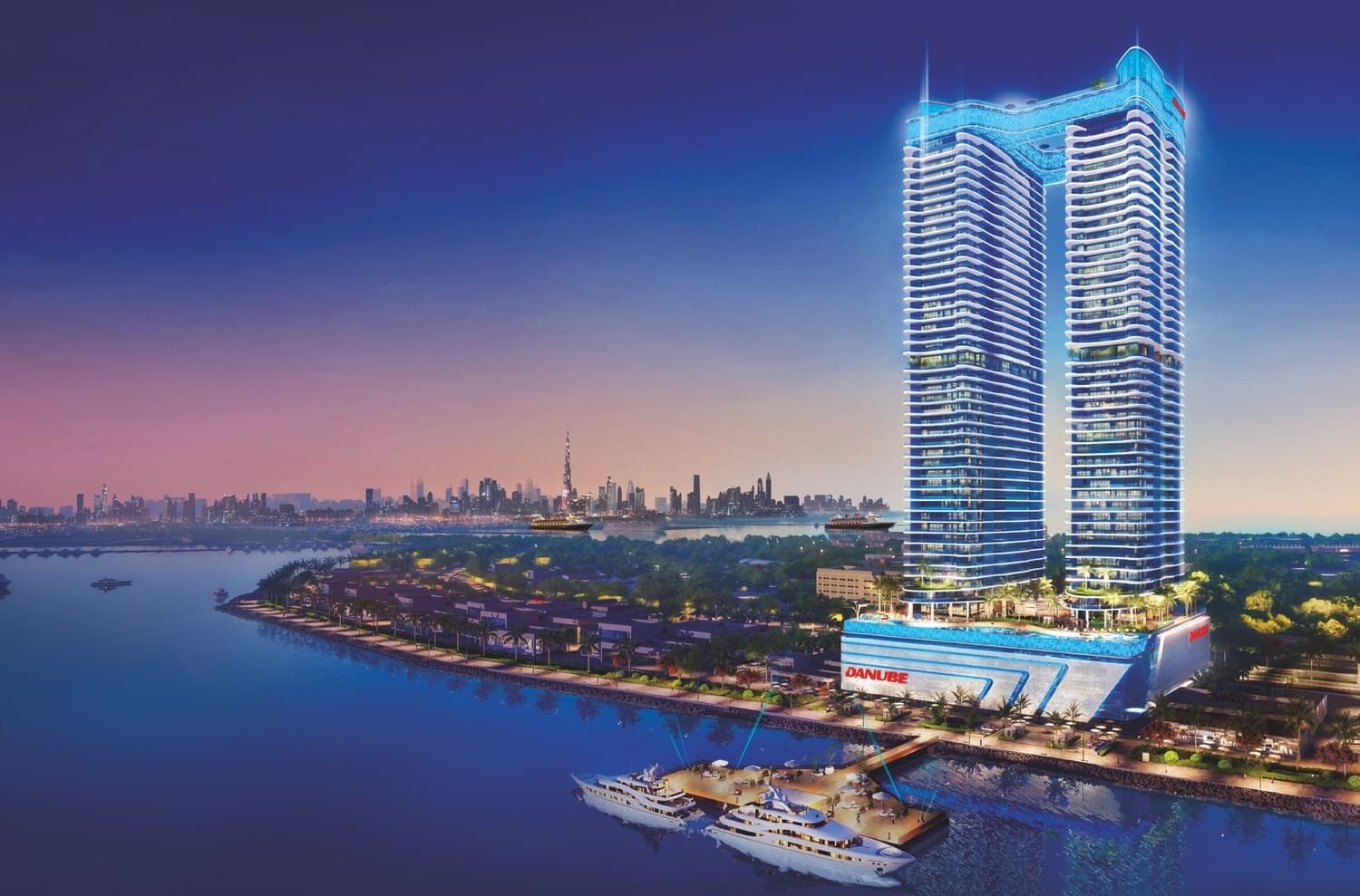Oceanz by Danube, Maritime City. Render supplied by developer.