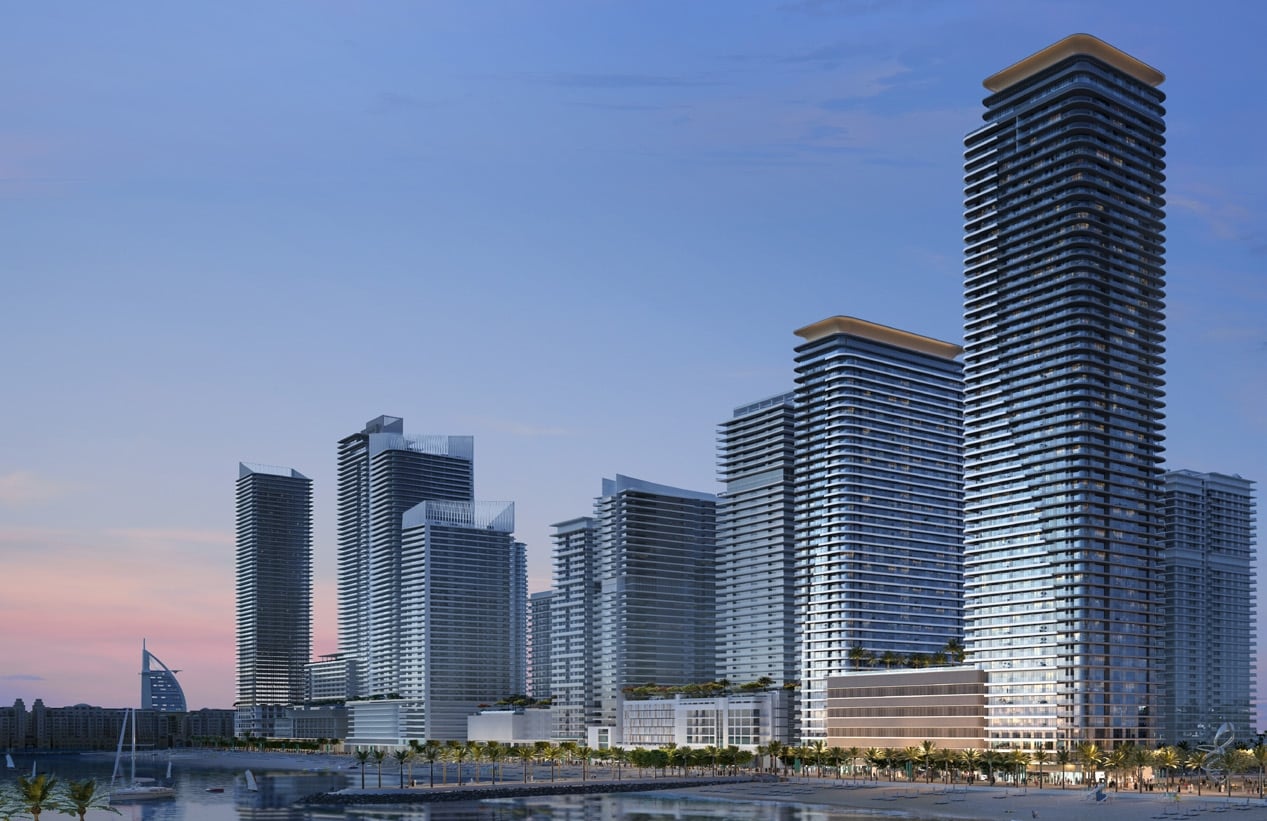 Seapoint by Emaar, Dubai Marina. Render supplied by developer.