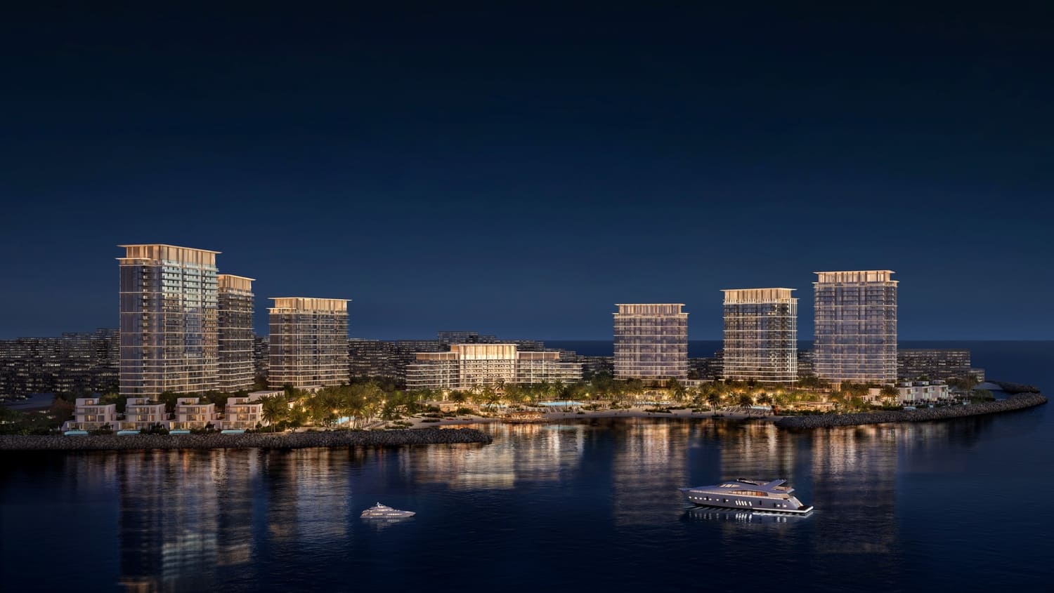 Address Residences Al Marjan Island by Emaar, Al Marjan Island. Render supplied by developer.