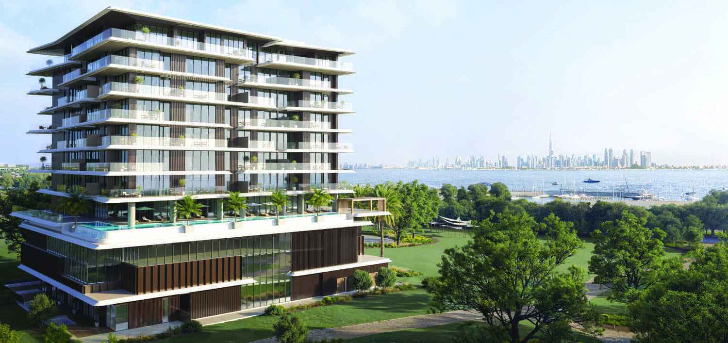 Isolana Residences by Hayaat Developments, Dubai Islands. Render supplied by developer.