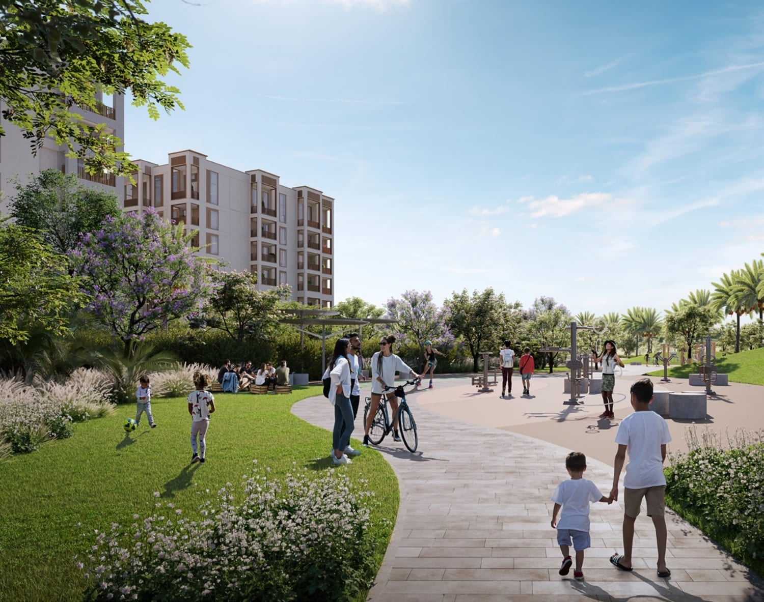 Cedar by Emaar, Al Kheeran. Render supplied by developer.