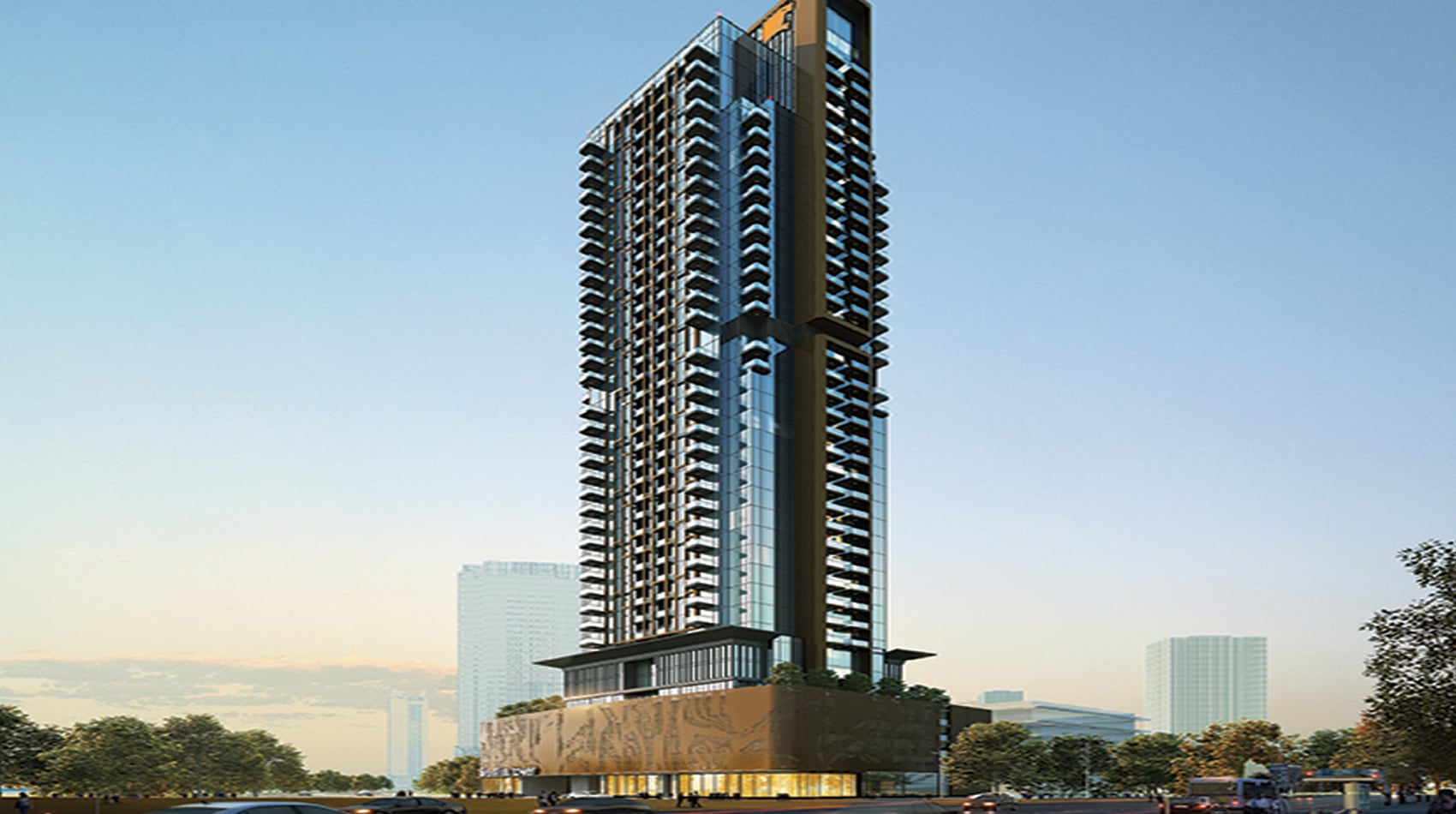 Seslia Tower by Tiger, JVT (Jumeirah Village Triangle). Render supplied by developer.
