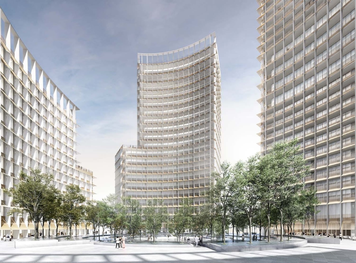 Four Seasons Private Residences DIFC by H&H Development, DIFC (Dubai International Financial Center). Render supplied by developer.