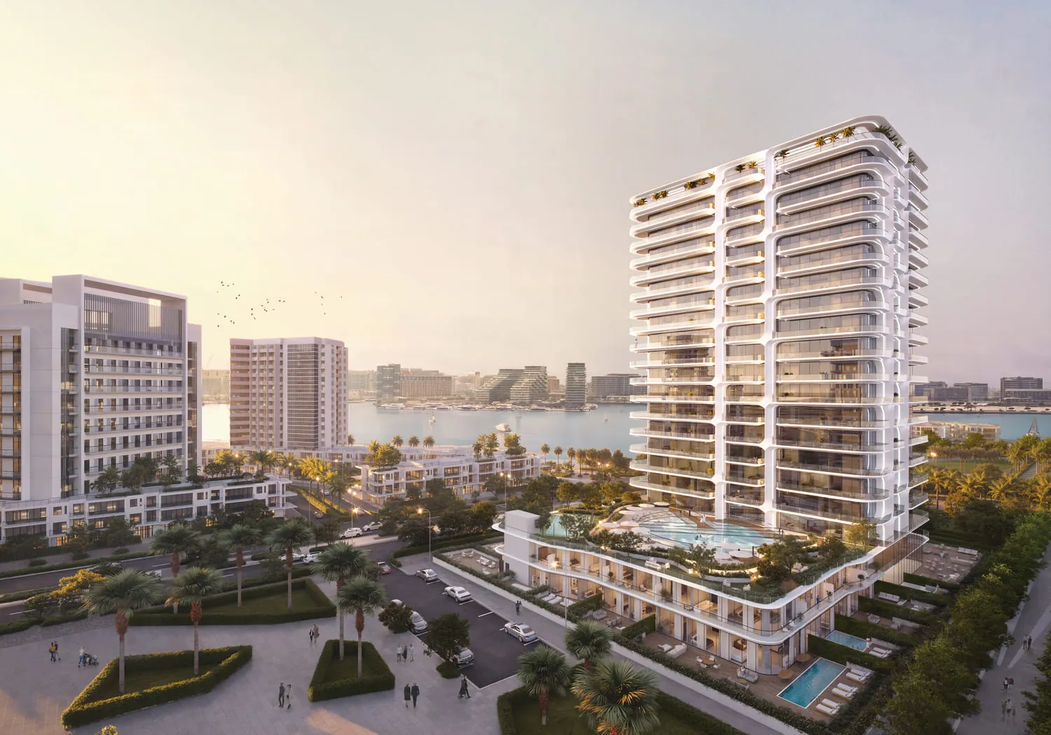 Stellar by Elie Saab by Royal Group, Yas Island. Render supplied by developer.