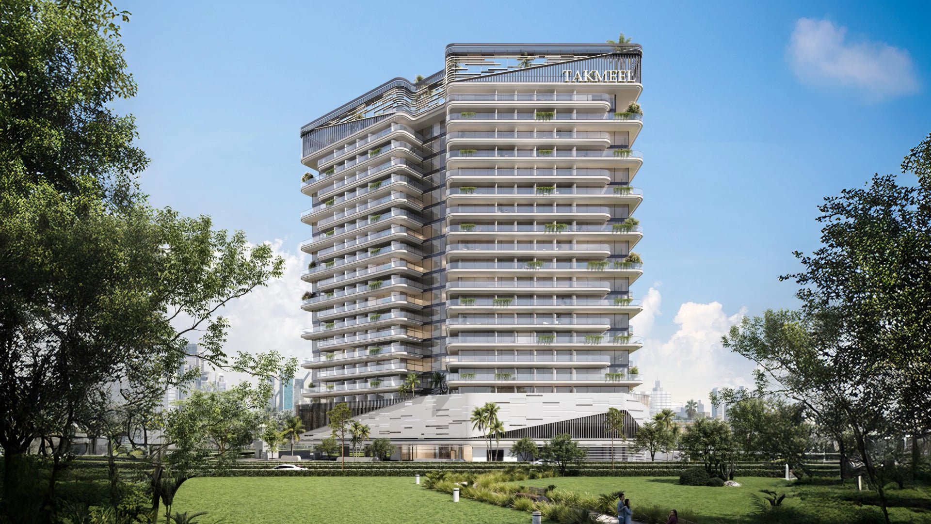 Divine Al Barari by Takmeel Real Estate Development, Majan. Render supplied by developer.