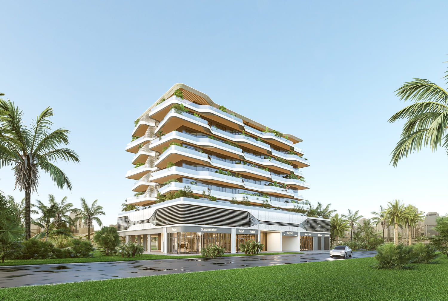 Tomorrow 166 by Tomorrow World Real Estate Development, Dubai Islands. Render supplied by developer.