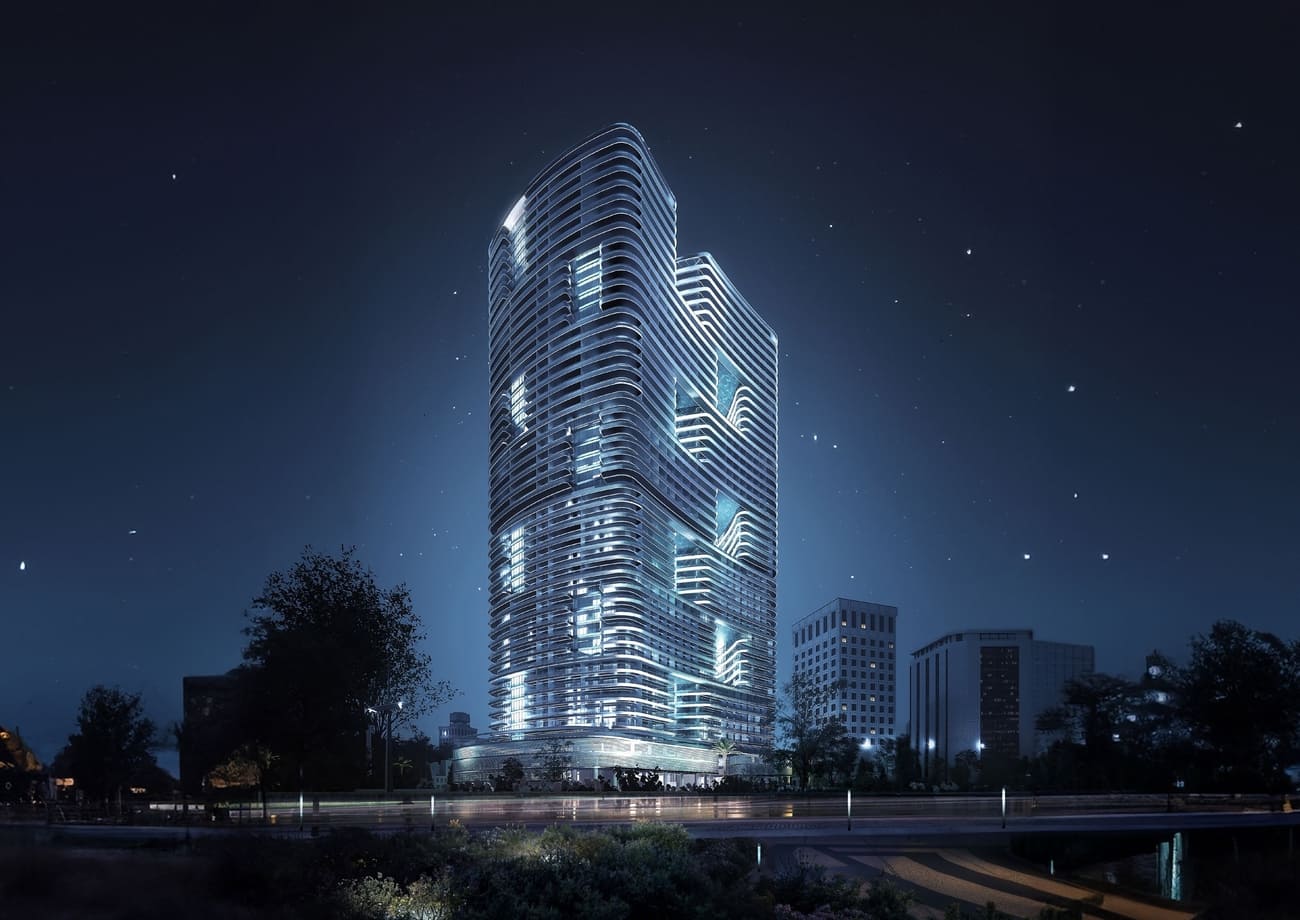 Binghatti Hills in Dubai Science Park, render supplied by developer
