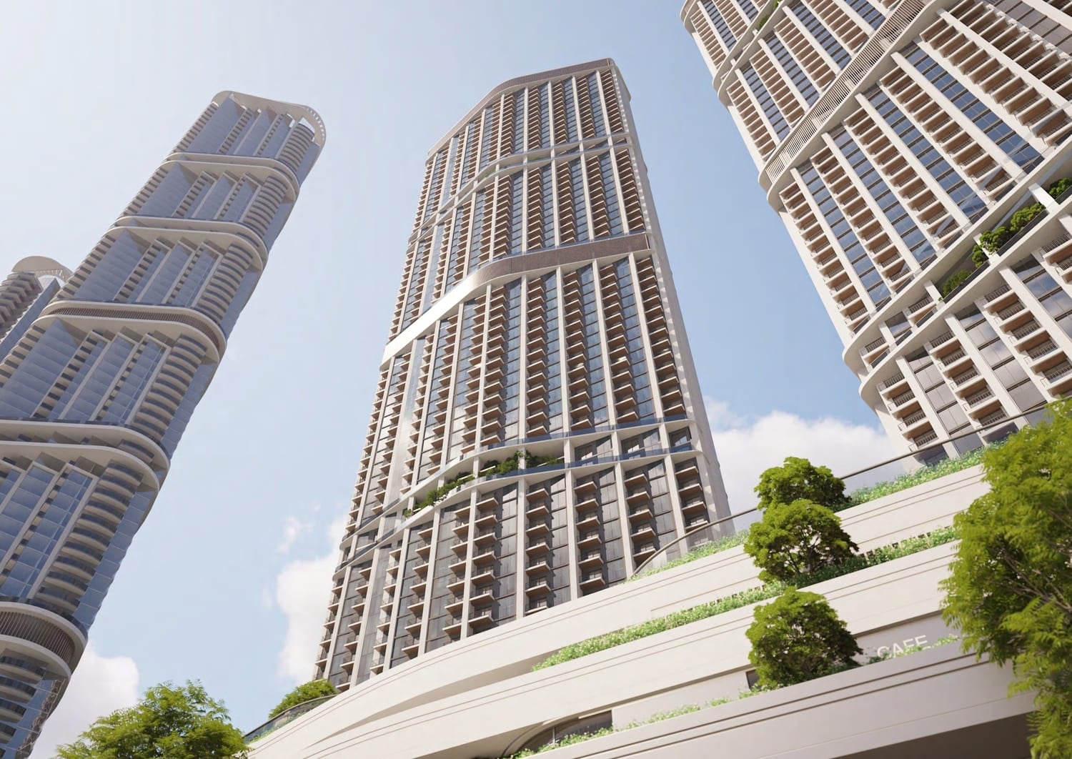 310 Riverside Crescent by Sobha, Sobha Hartland 2. Render supplied by developer.