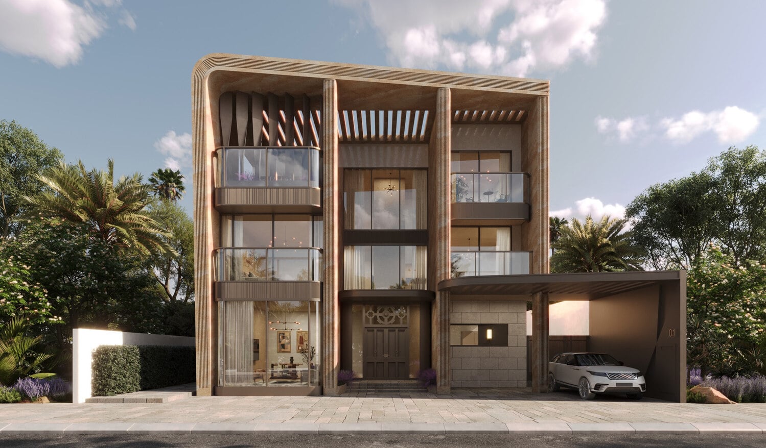 Knightsbridge by LEOS Developments, MBR District 11 (Meydan South). Render supplied by developer.