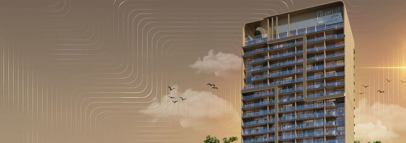 Floarea Skies by Mashriq Elite Developments, JVC (Jumeirah Village Circle). Render supplied by developer.