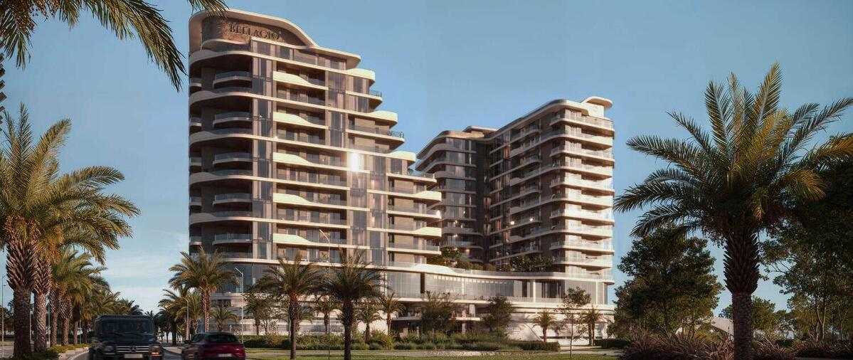 Bellagio by Sunrise Capital by Sunrise Capital in Jebel Ali Village, render supplied by developer