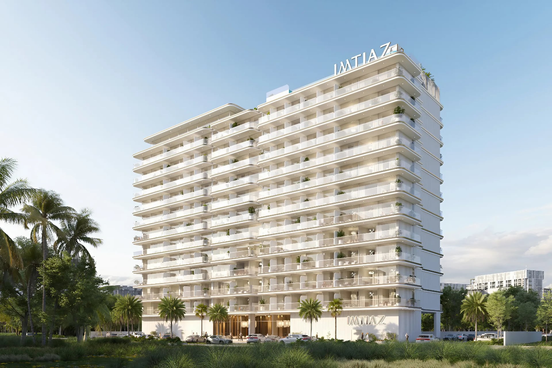 Cove Edition 6 by Imtiaz, Dubailand Residence Complex. Render supplied by developer.
