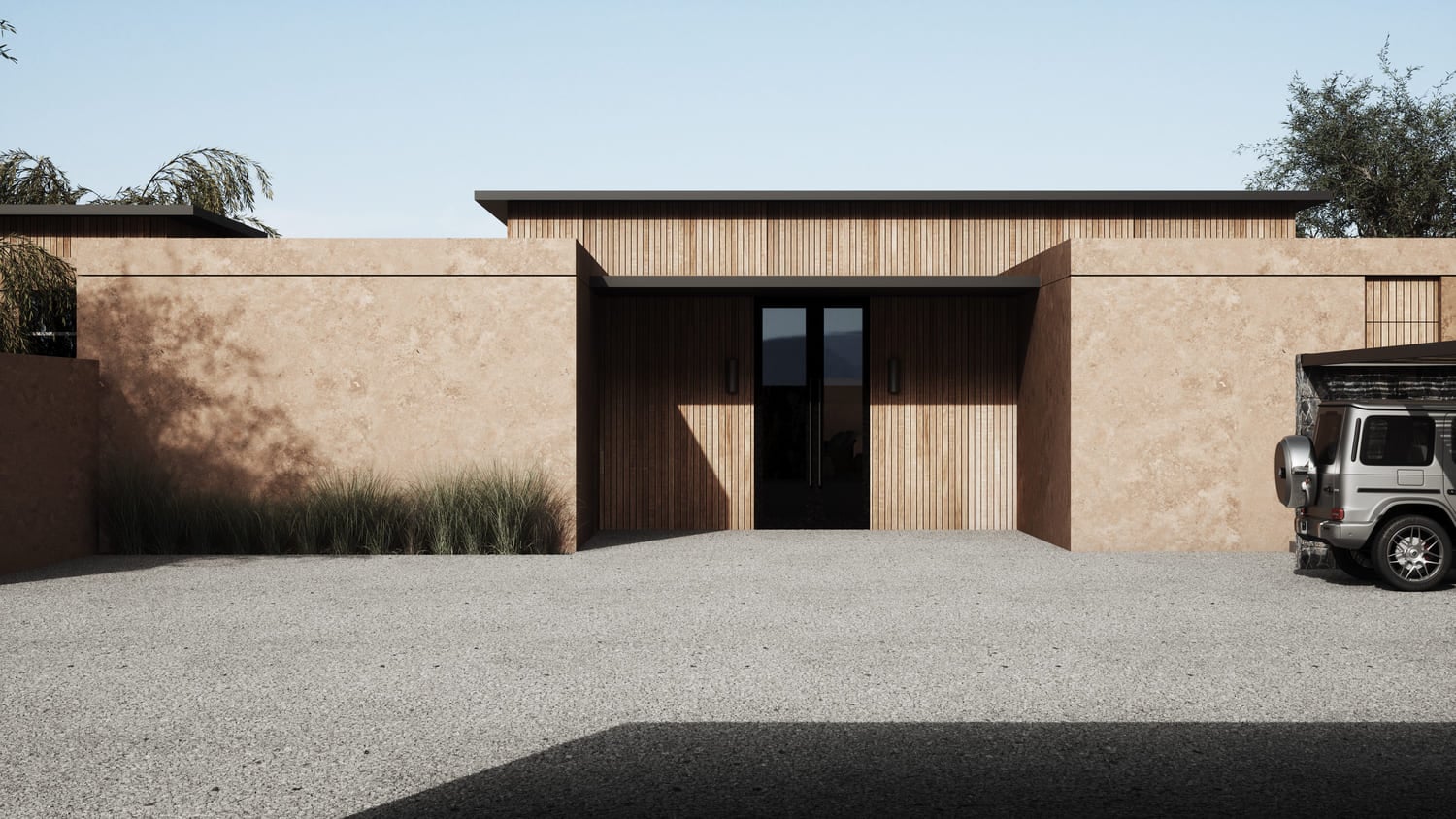 The Ritz Carlton Al Wadi Desert Resort by Al Hamra Real Estate Developer in Al Wadi desert, render supplied by developer