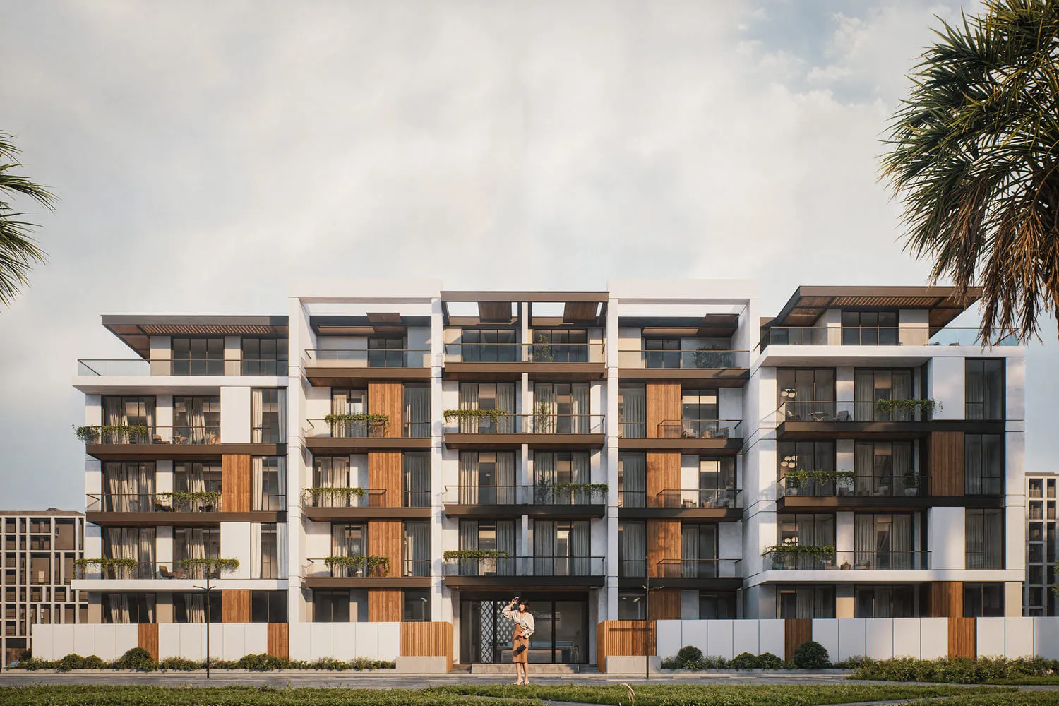 Rose Gardens 2 by Roz Real Estate Development, JVC (Jumeirah Village Circle). Render supplied by developer.