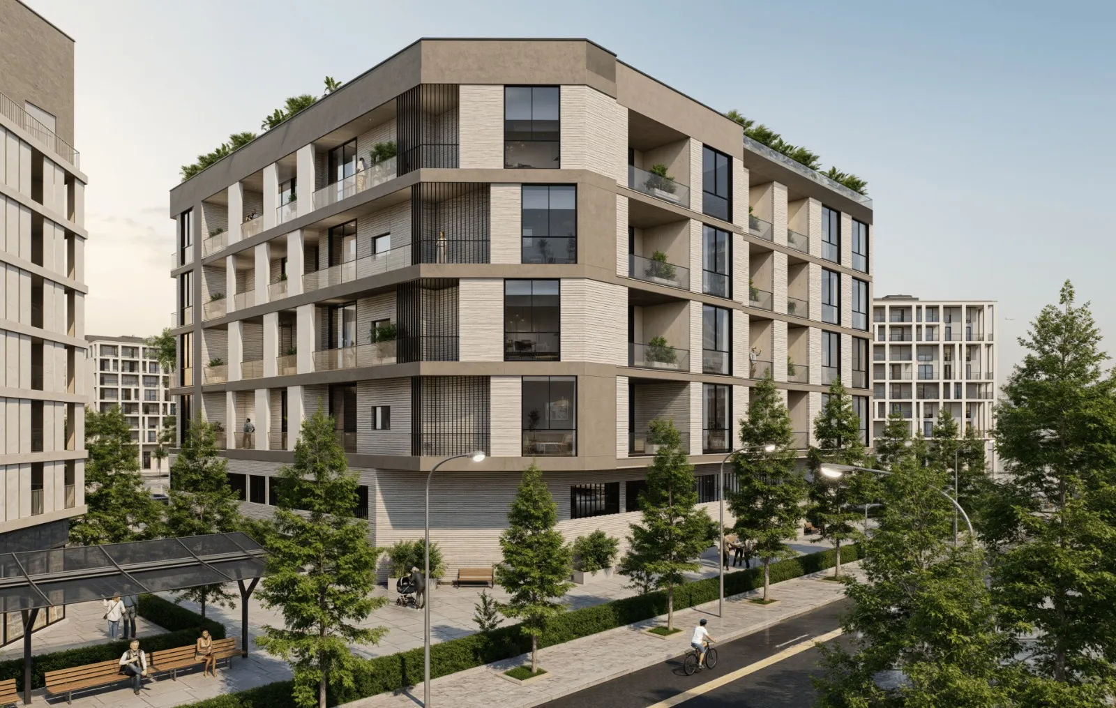 AB Hills by AB Developers in Saih Shuaib, render supplied by developer