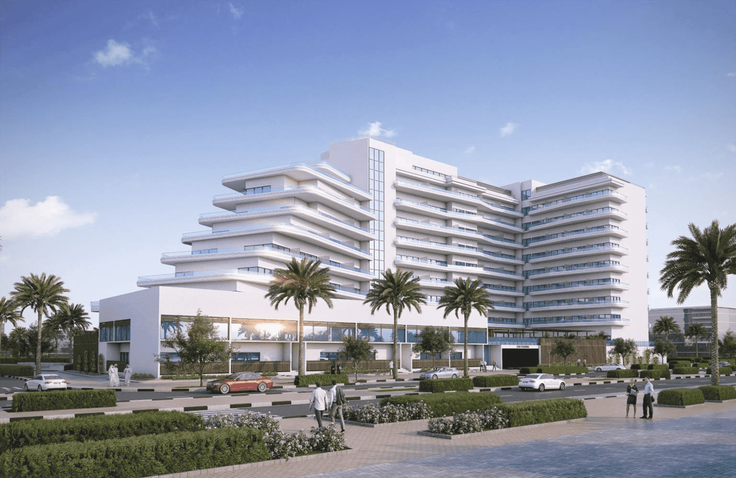 Mayyas at The Bay by Advanced Properties, Yas Island. Render supplied by developer.