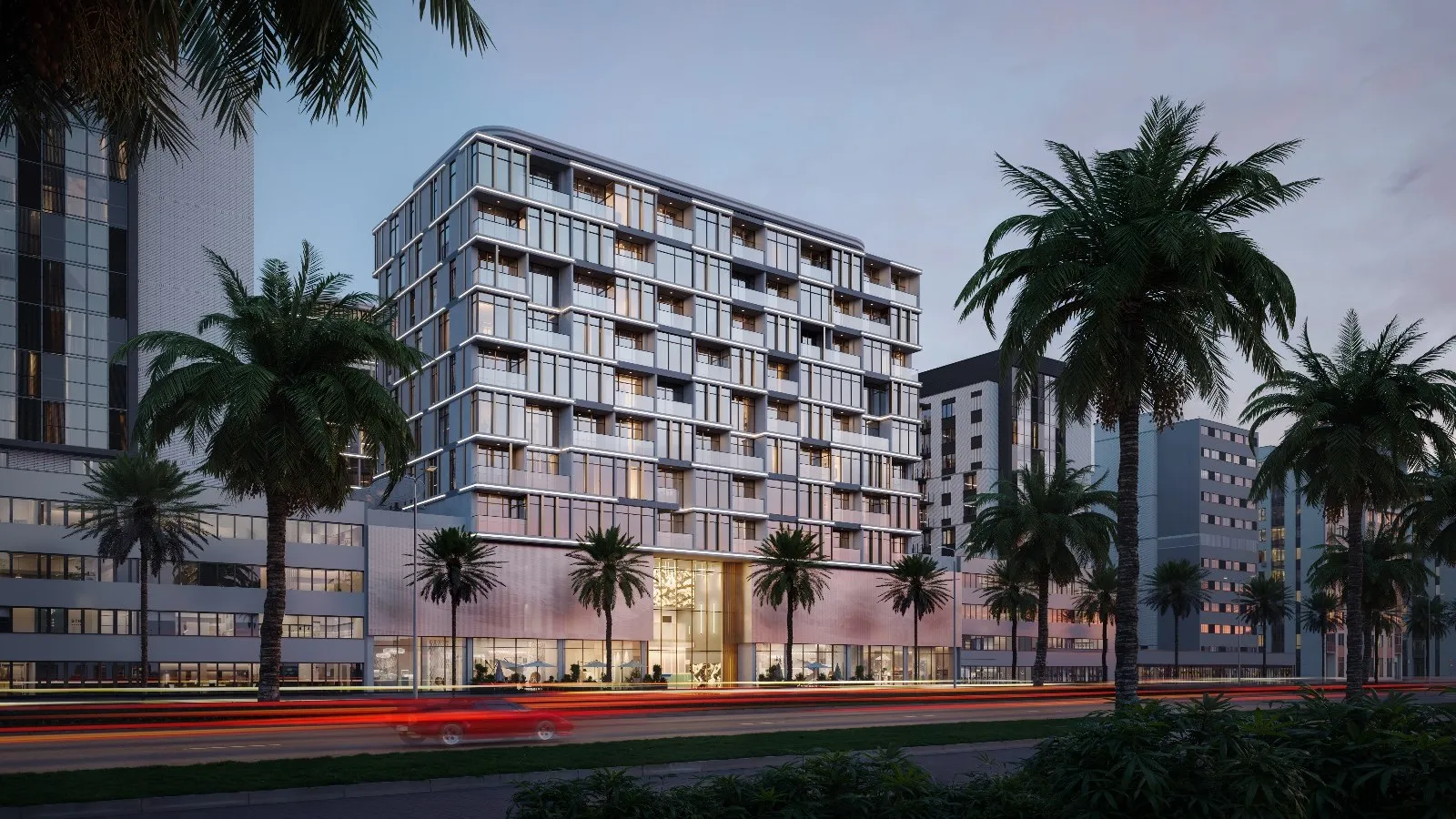Vibe by Arsenal East Real Estate Development, Jumeirah Garden City. Render supplied by developer.