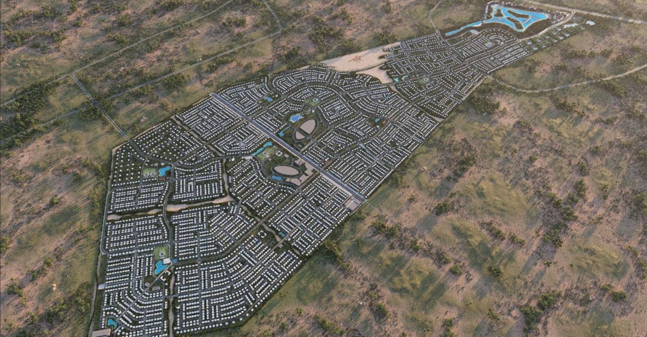 Arabian Hills Estate by Arabian Hills Estate in Al Ain, render supplied by developer