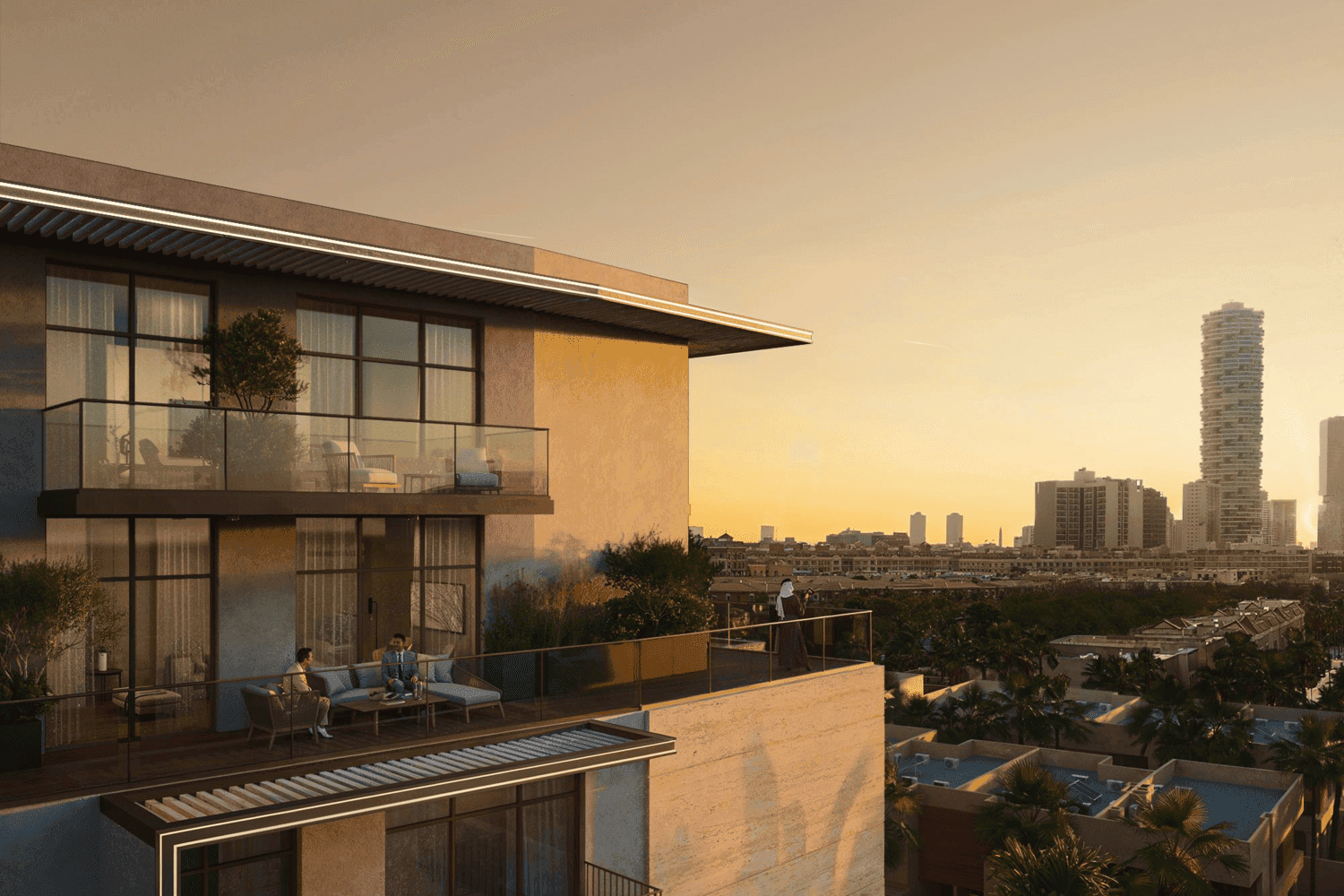 IR1DIAN PARK by Object One, JVC (Jumeirah Village Circle). Render supplied by developer.
