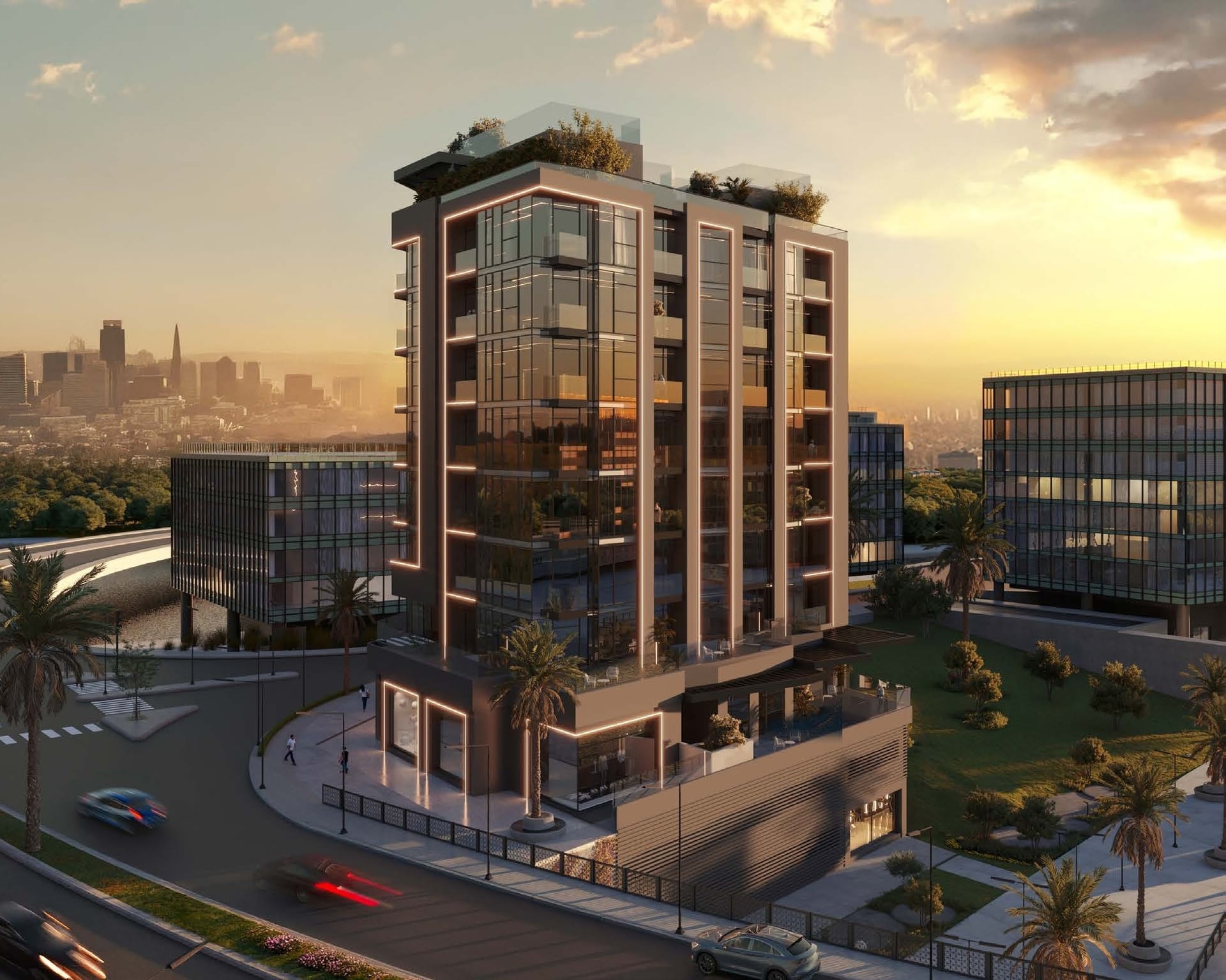 Celeste by HRE by HRE Development, Al Jaddaf Waterfront. Render supplied by developer.