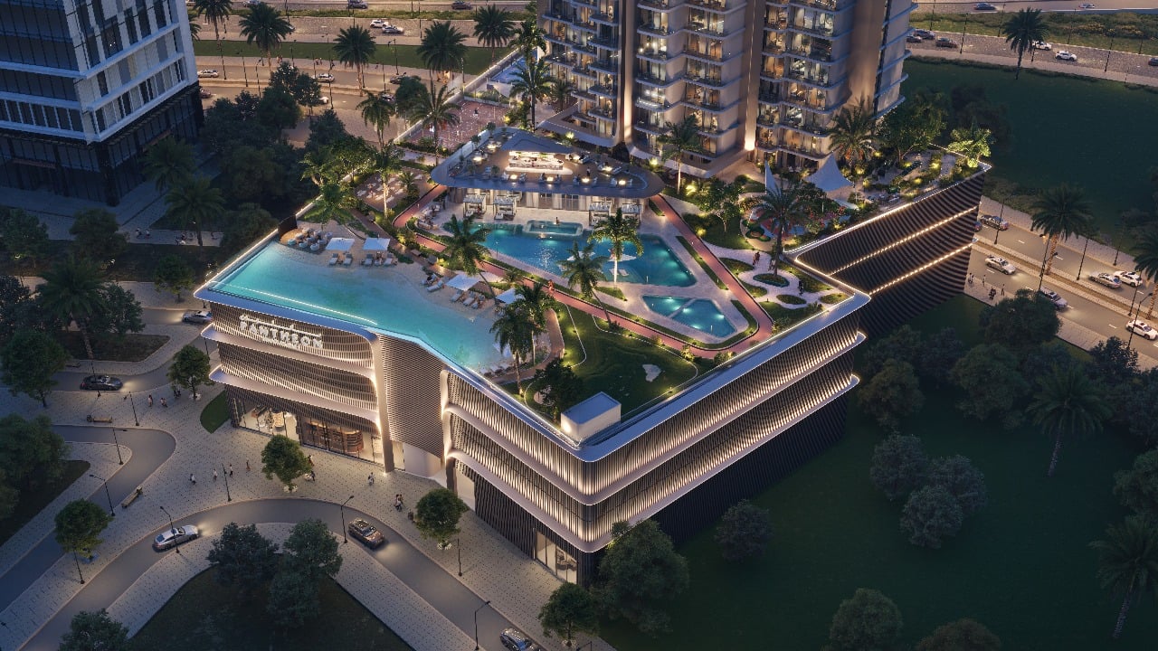 Voxa Pantheon by Pantheon, JVT (Jumeirah Village Triangle). Render supplied by developer.