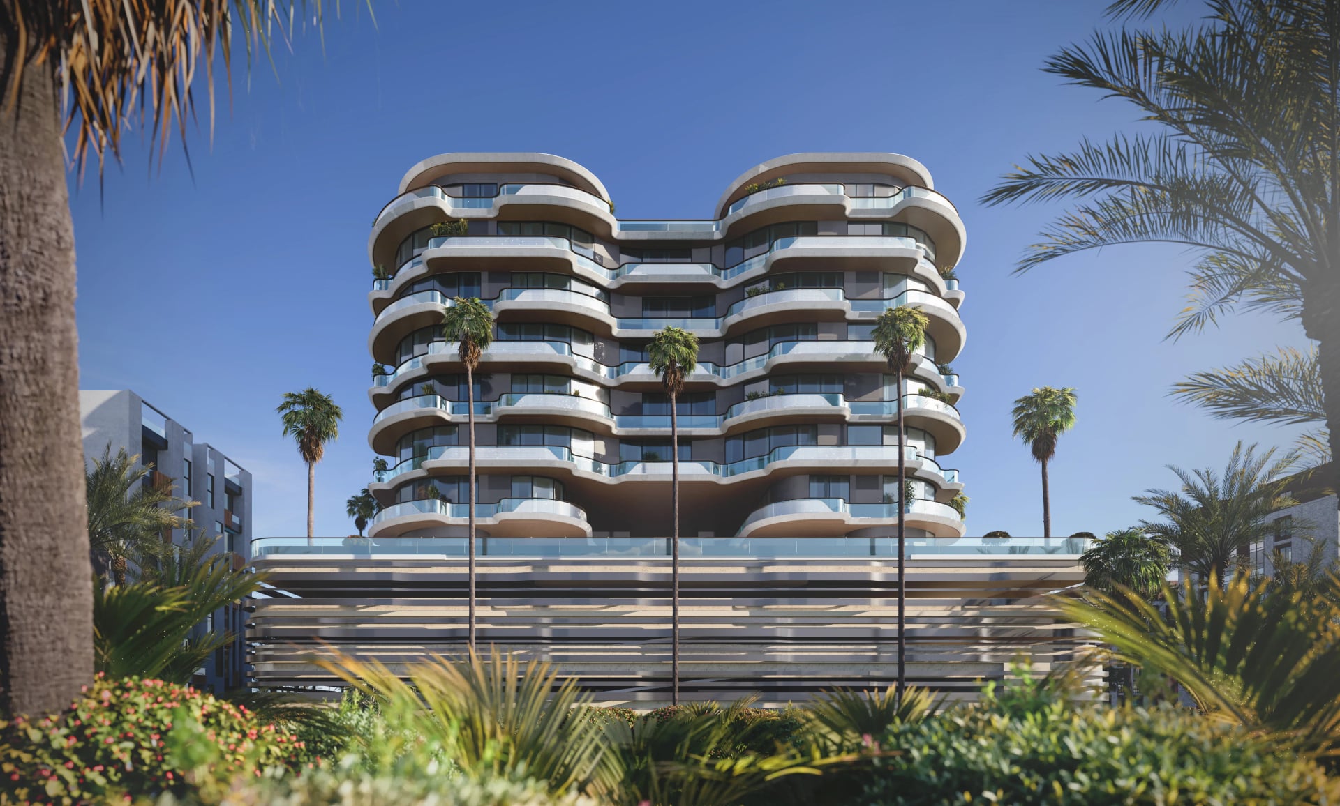 NEXT Coral, Dubai Islands. Render supplied by developer.