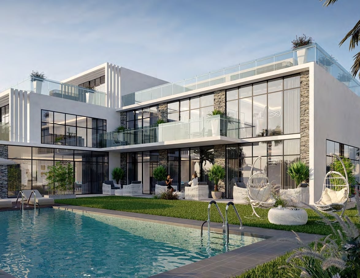 Damac Hills - Belair Phase 2, Damac Hills. Render supplied by developer.
