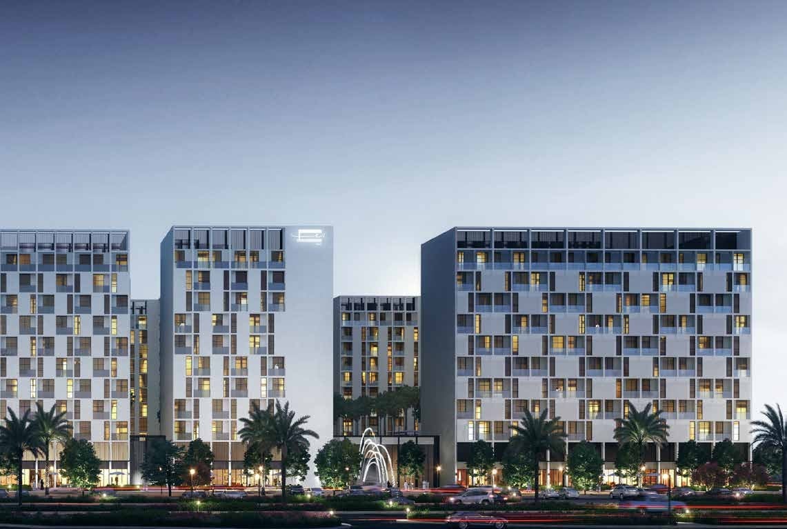 Al Mamsha Sharjah by Alef, image 1 of 15. Render supplied by developer.