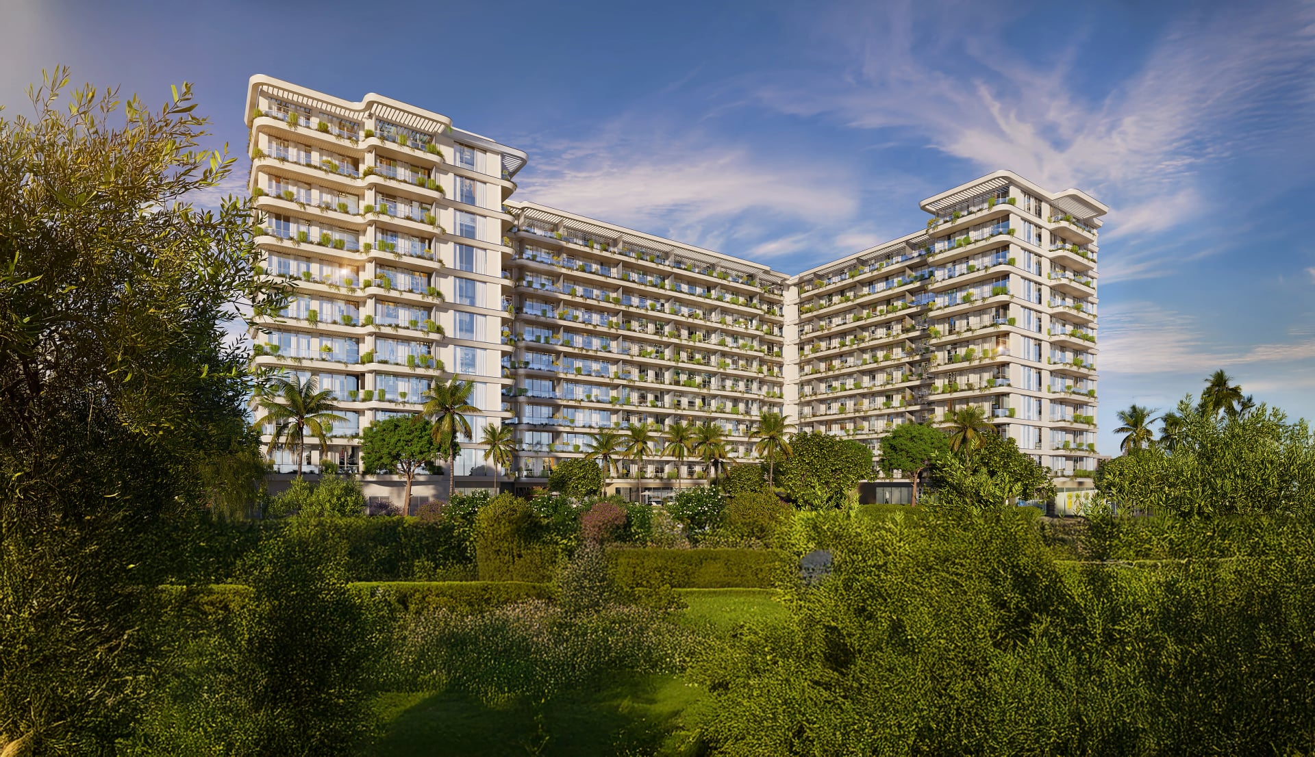 California Residences by Infracorp, City Of Arabia. Render supplied by developer.