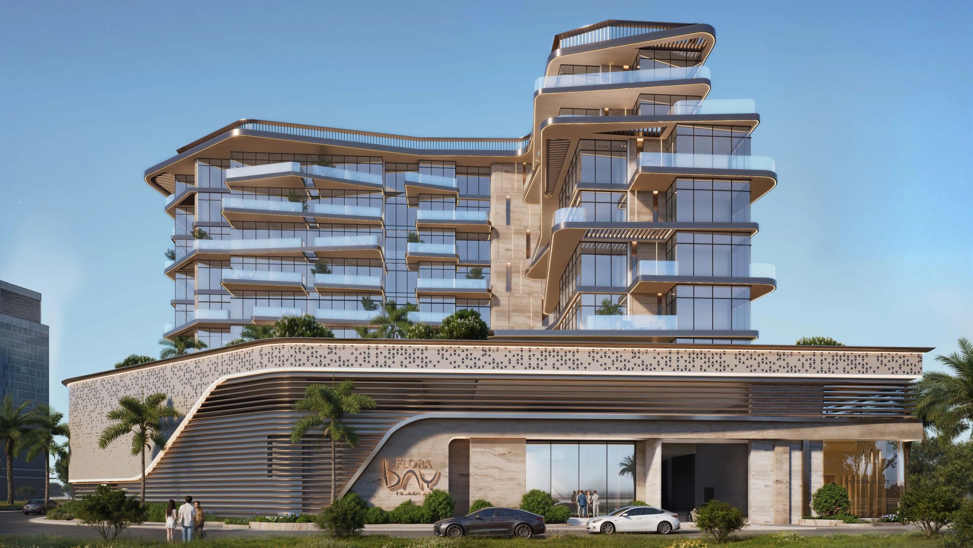 Flora Bay Residences by Centurion, Dubai Islands. Render supplied by developer.