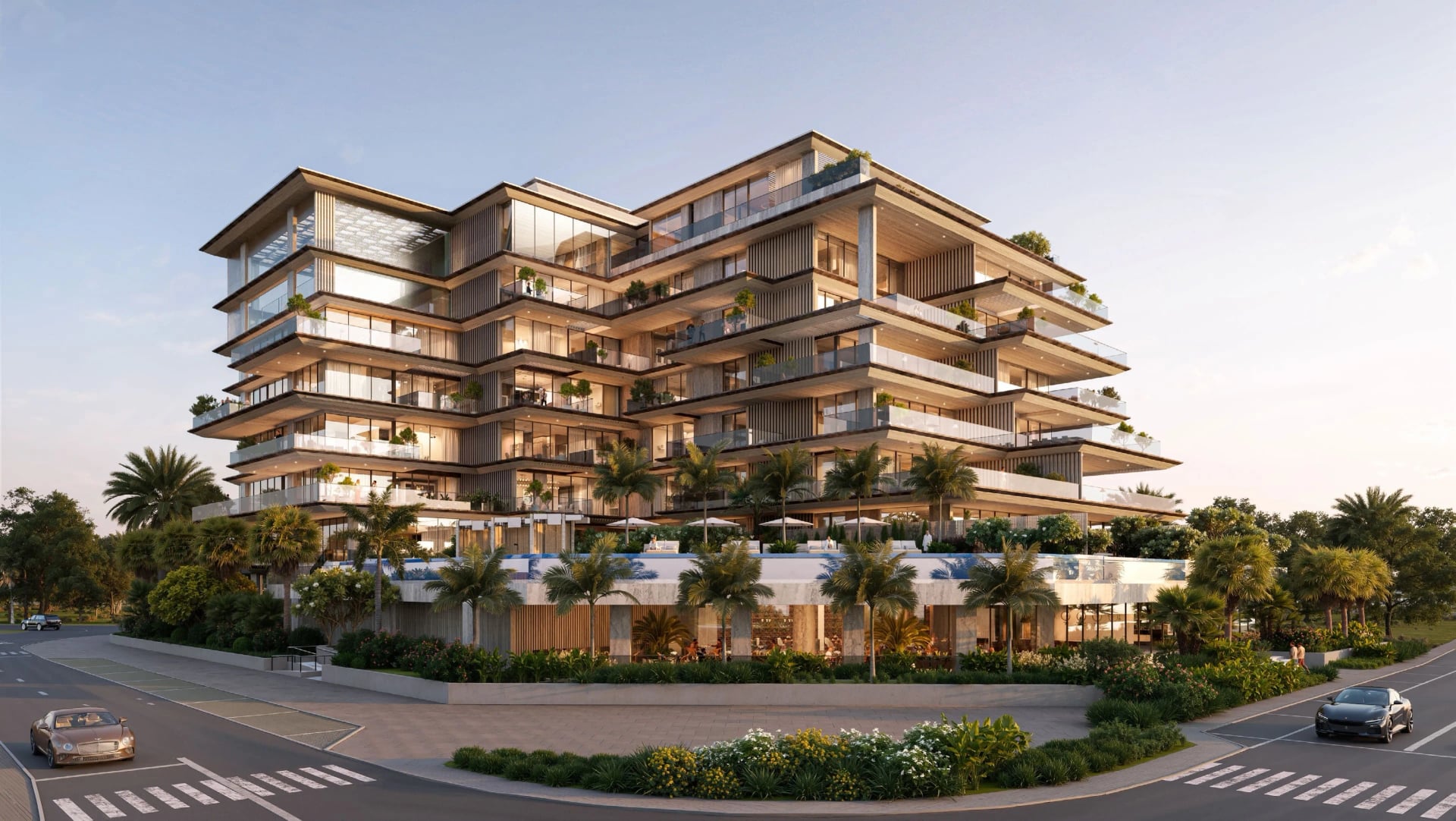 Omoria Private Residences by Innovate Living, Dubai Islands. Render supplied by developer.