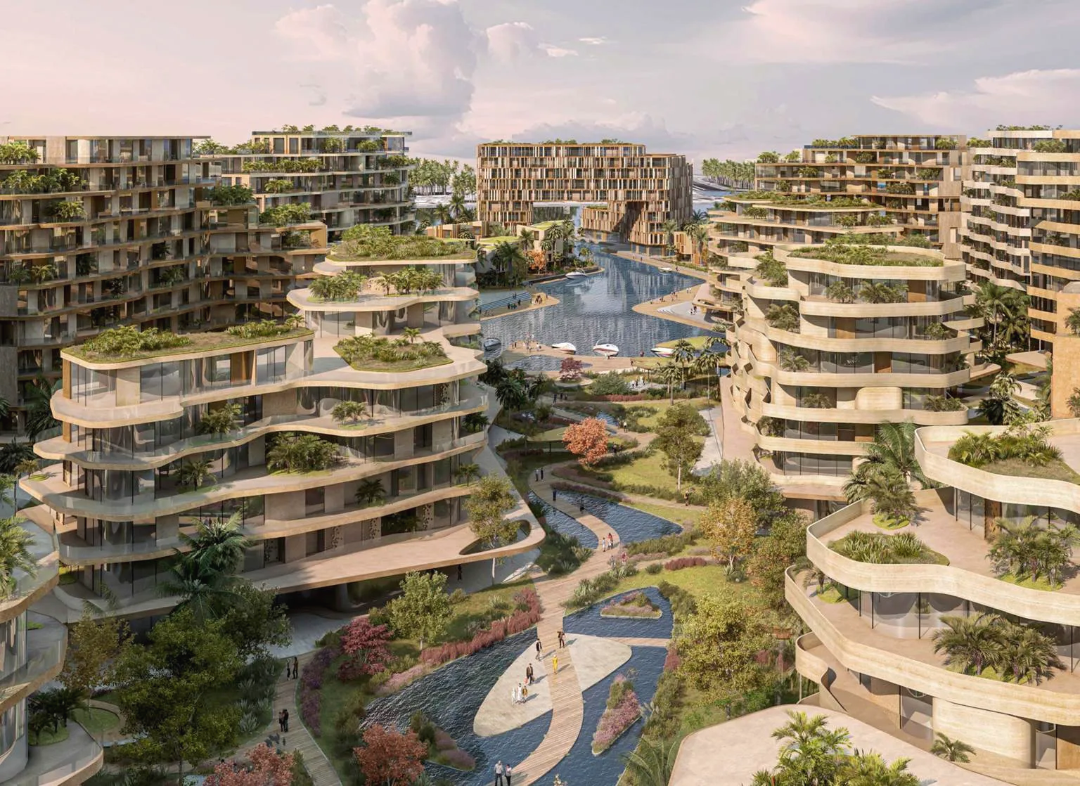 The WADI by Reportage, Al Raha Beach. Render supplied by developer.