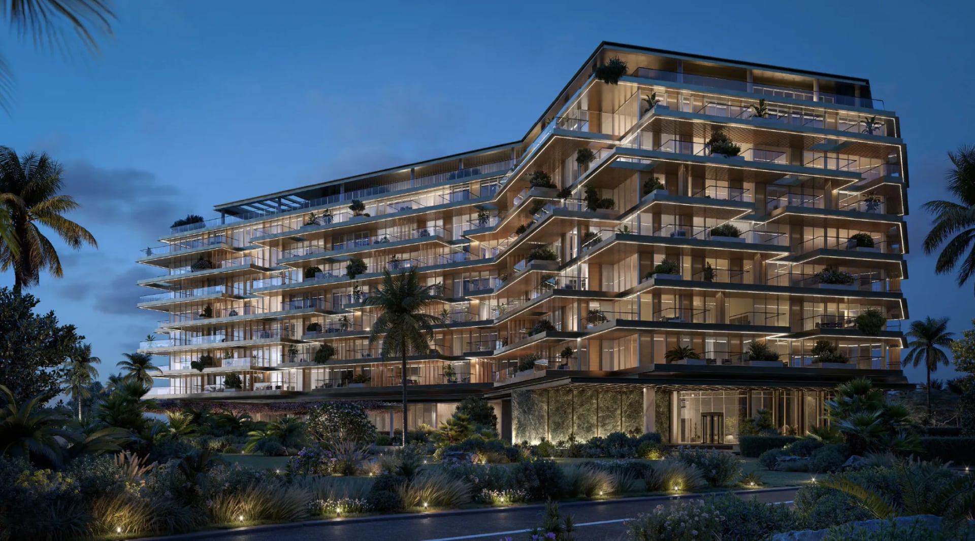 Cheval Residences by AVENEW Development, Dubai Islands. Render supplied by developer.